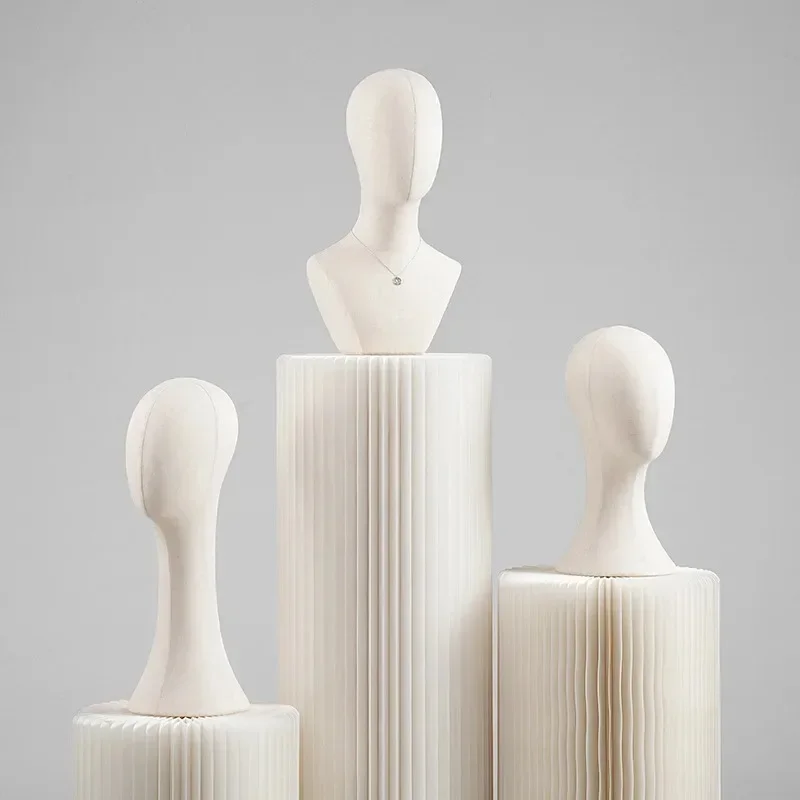 Body Jewelry Stores - Mannequin Head With Shoulders Bust Hat