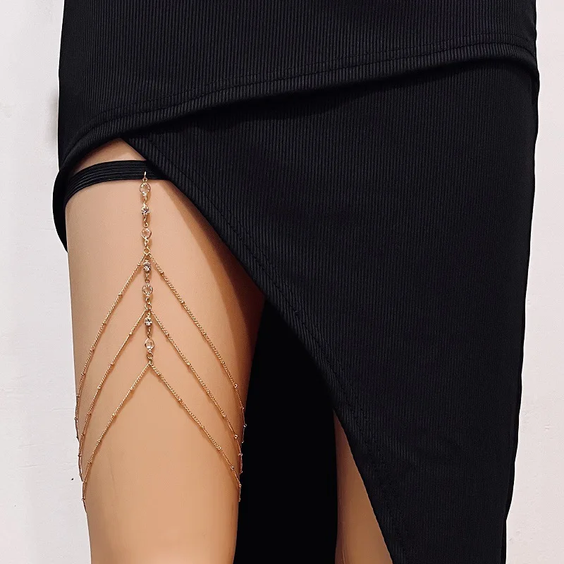 Body Jewelry Online - Fashion Summer Bohemian Thigh Chain Simple