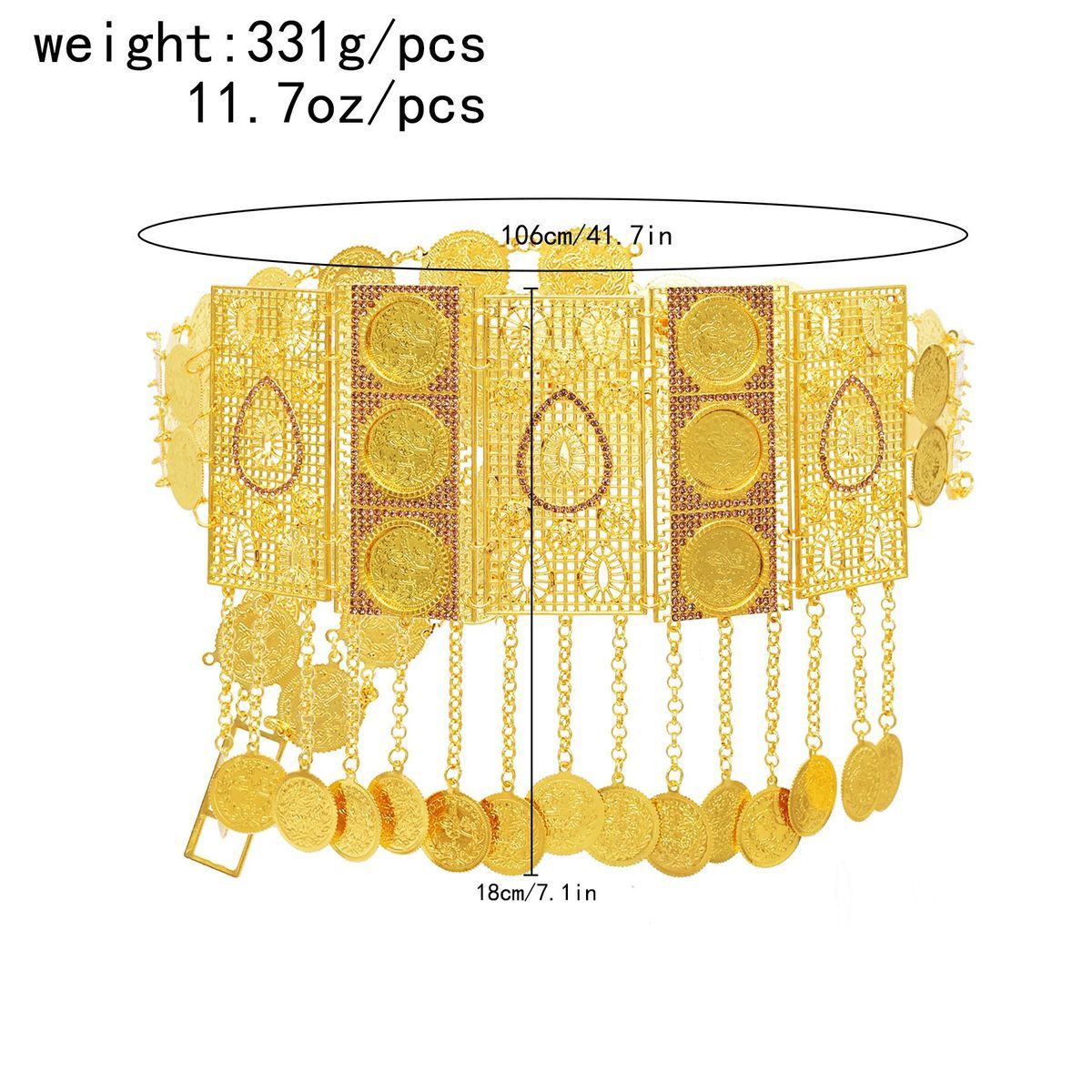 New French Dubai High-end 24K  - Body Jewelry Dubai ulasan dan harga