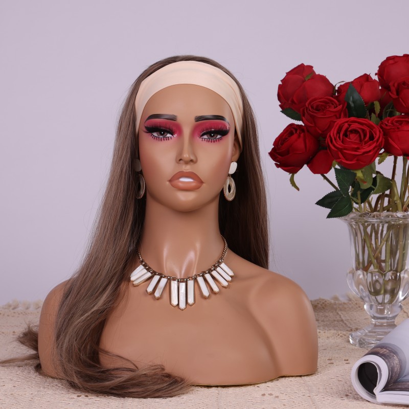 PVC Half Body Mannequin Head w - Body Jewelry Stores ulasan dan harga