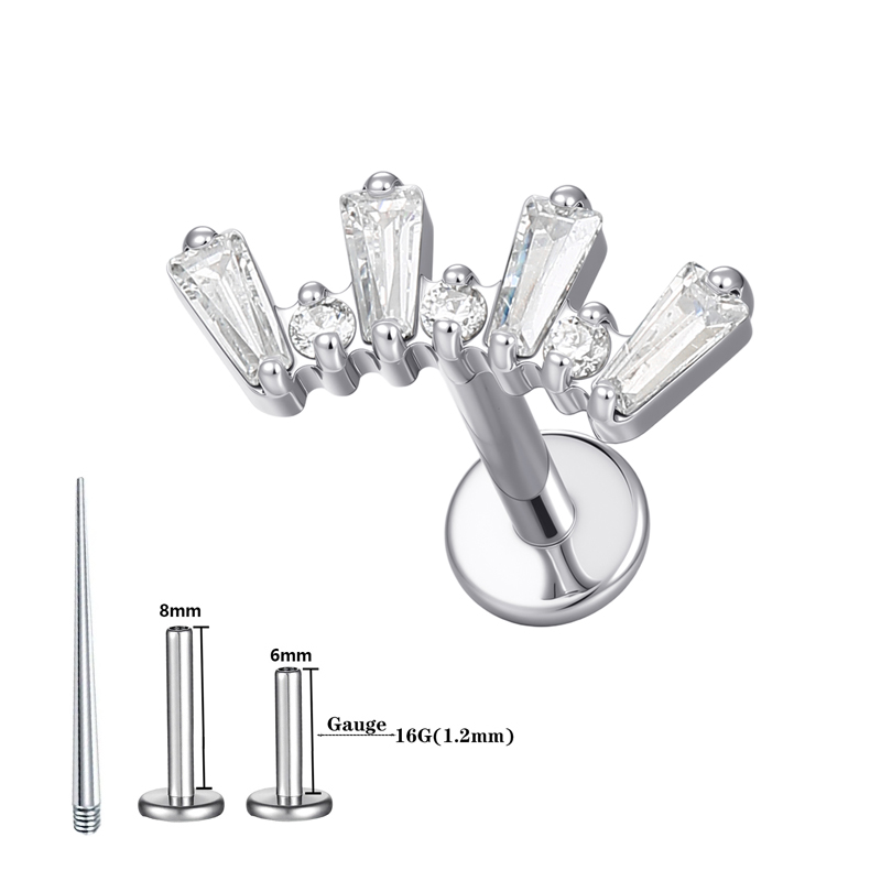 1 Pcs ASTM Titanium Helix Pier - Helix Cartilage Ring ulasan dan harga