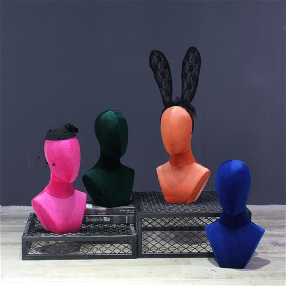 10 Styles Colorful Velvet Head - Body Jewelry Stores ulasan dan harga