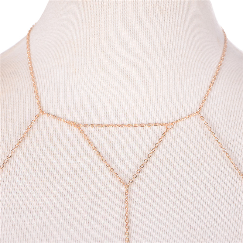 Gold Silver Fashion Link Chain - Body Jewelry Online ulasan dan harga