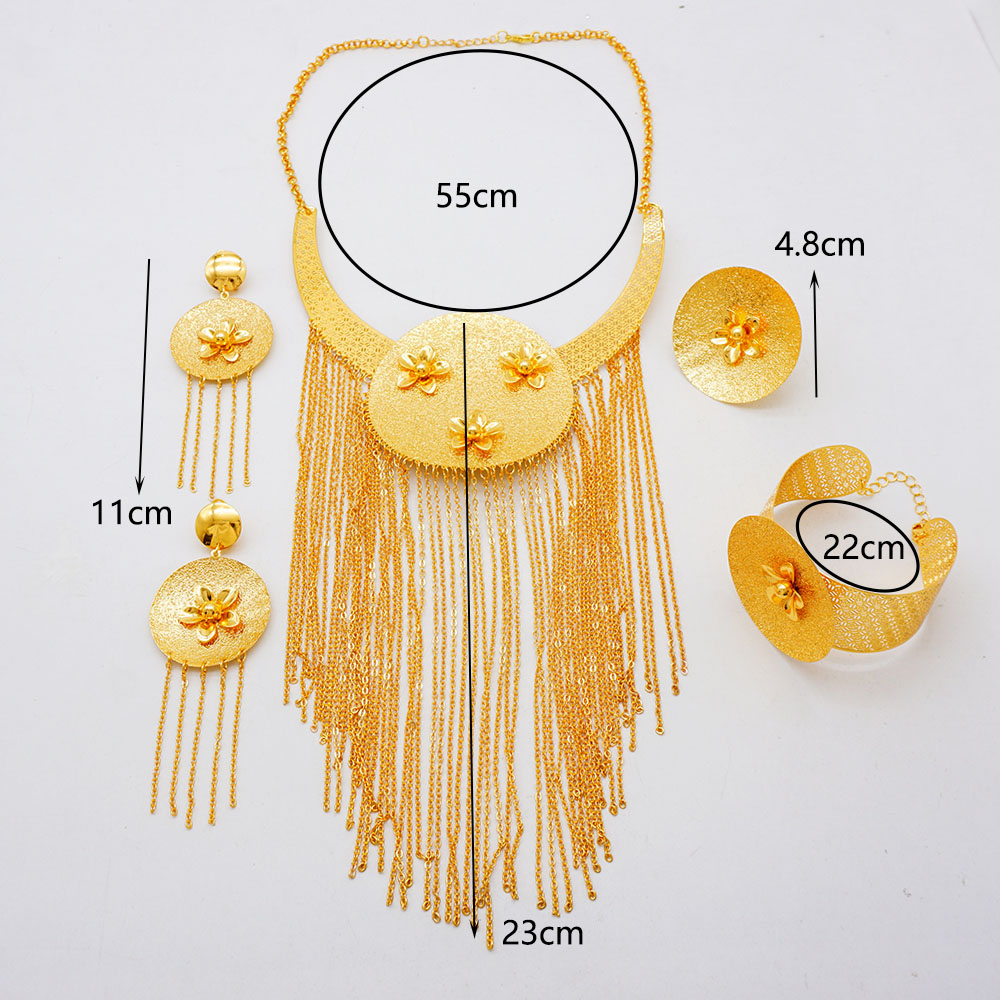 Nigeria Dubai Luxurious Jewelr - Body Jewelry Dubai ulasan dan harga