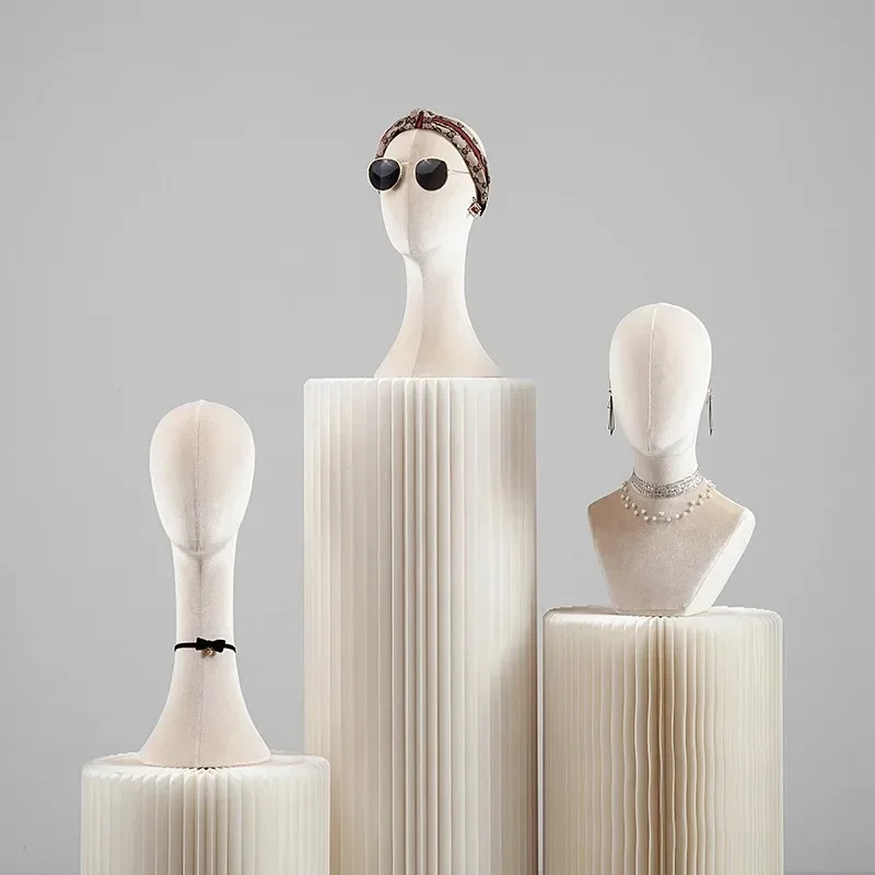 Mannequin Head With Shoulders  - Body Jewelry Stores ulasan dan harga
