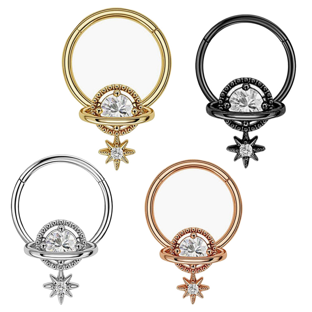 Septum Rings Planet Jewelry Su - Helix Cartilage Ring ulasan dan harga