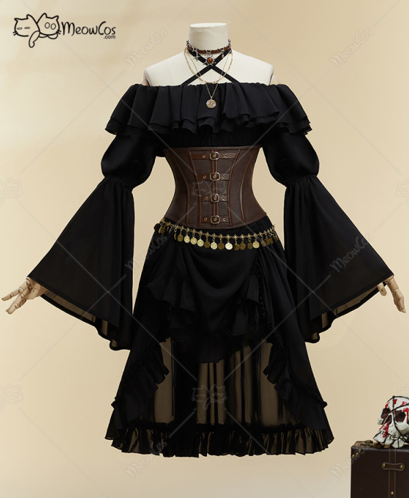 MOBBUNNY Women's Halloween Bla - Body Jewelry Waist ulasan dan harga