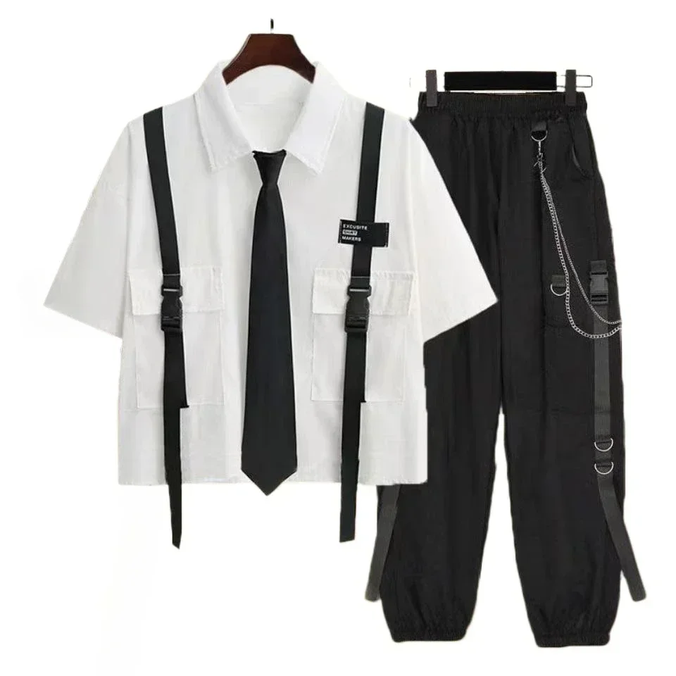 Casual Cargo Pants Suit for Wo - Body Jewelry Waist ulasan dan harga