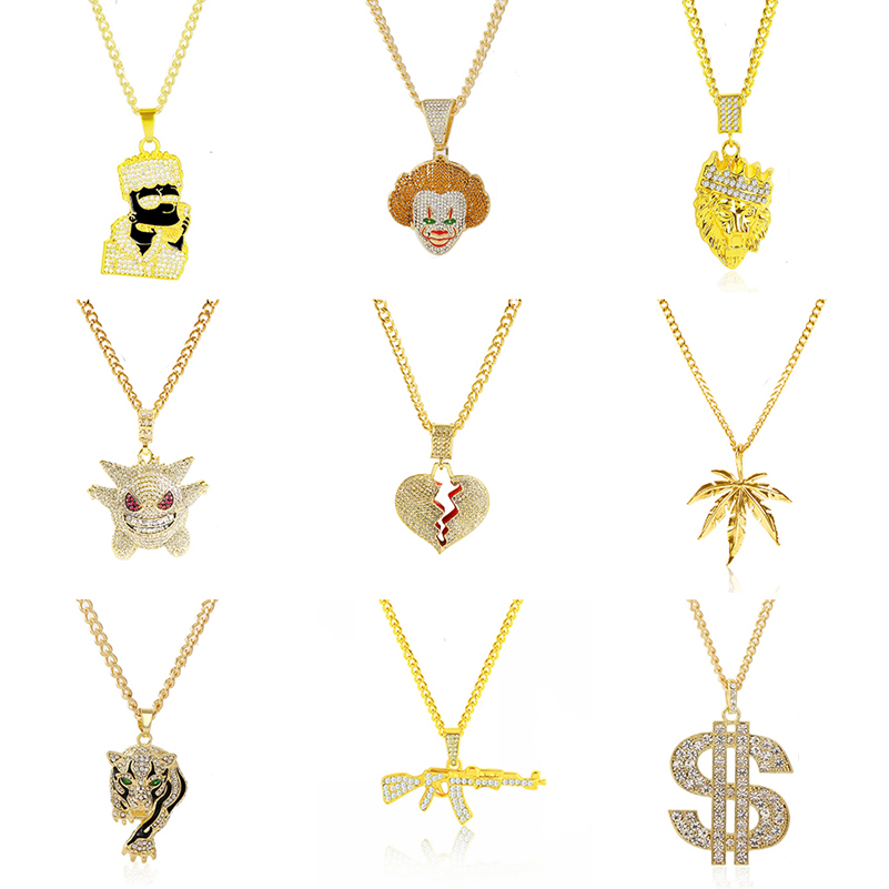 Cross Pendant Exag Gerated Men - Body Jewelry Europe ulasan dan harga