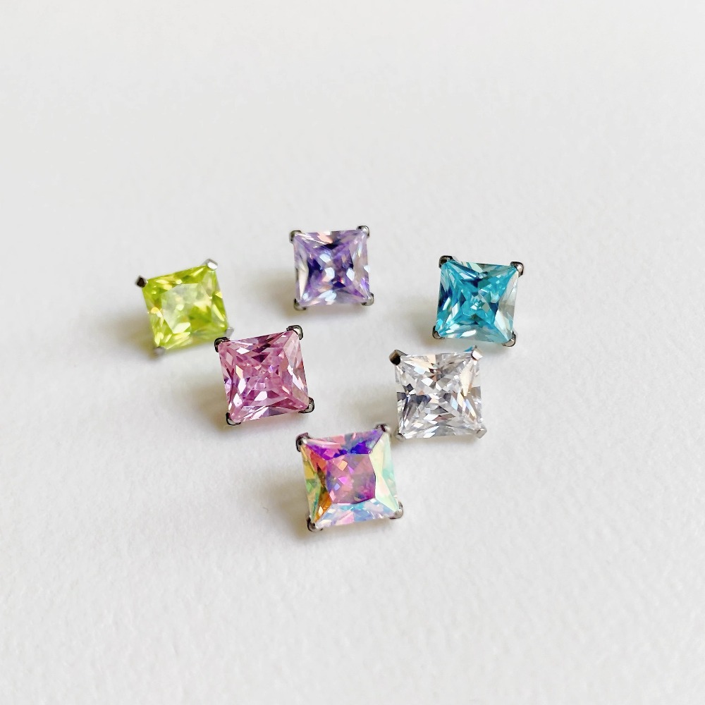 ASTM F136 Titanium Lip Piercin - Helix Cartilage Ring ulasan dan harga