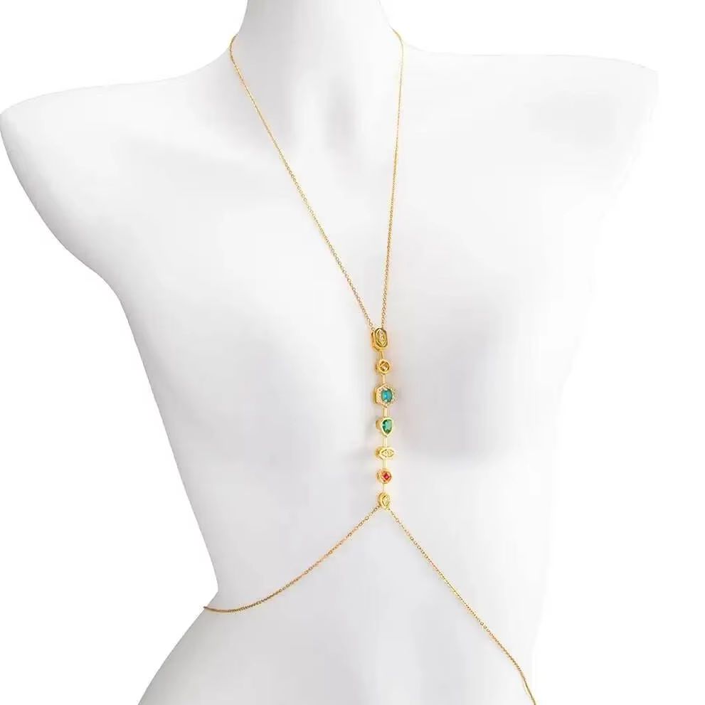 PuRui Exquisite Colorful Zirco - Body Jewelry Waist ulasan dan harga