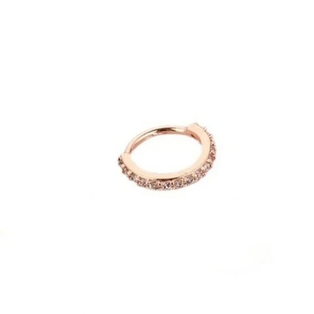 Punk Round Cubic Zircon Nose R - Body Jewelry Europe ulasan dan harga