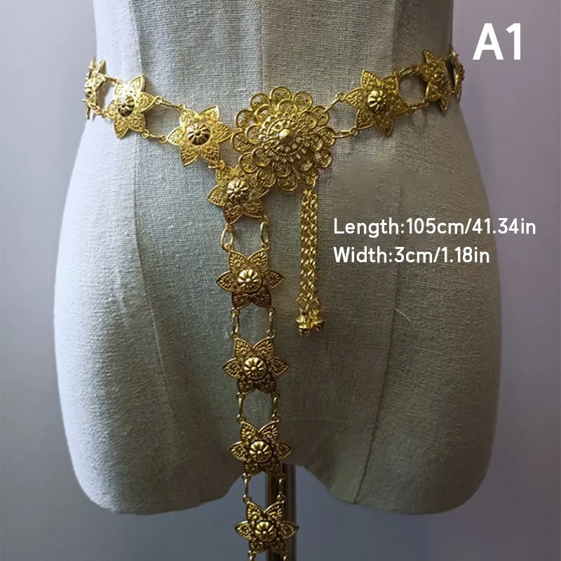 1PC Metal Thailand Waist Chain - Body Jewelry Waist ulasan dan harga